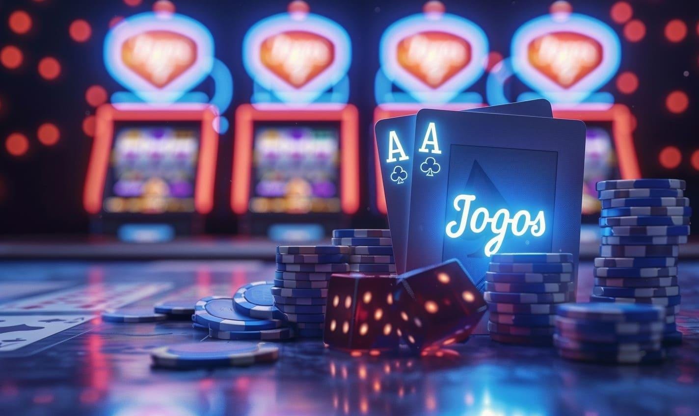 Tampilan studio dealer langsung dengan roulette dan kartu